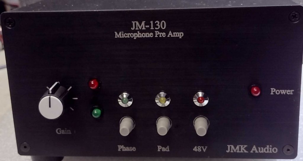 JM-130 Microphone Pre Amp